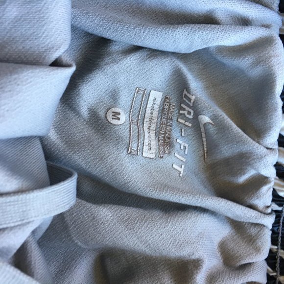 NIKE DRI-FIT SHORTS ATHLETIC‎ STRIPED SIZE M - Picture 2 of 3